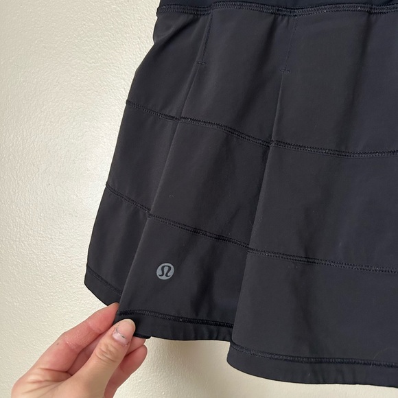 lululemon athletica Dresses & Skirts - Lululemon black skort (4)